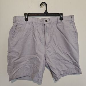 Carhartt Men's Light Gray Cargo Shorts
